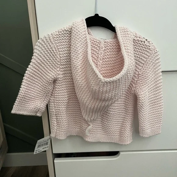 Nordstrom Rack Newborn Knitted hoodie - Picture 2 of 4
